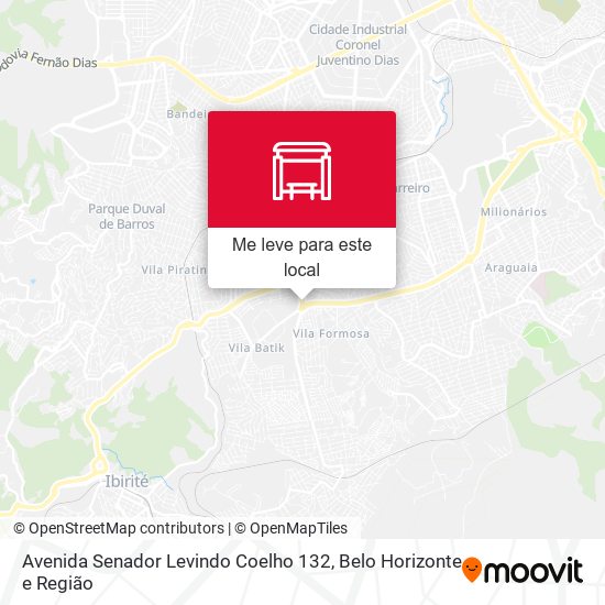 Avenida Senador Levindo Coelho 132 mapa