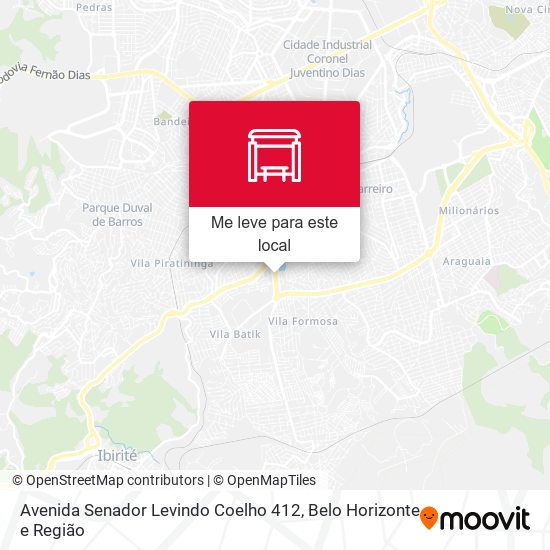 Avenida Senador Levindo Coelho 412 mapa