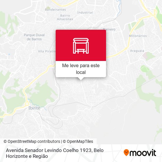 Avenida Senador Levindo Coelho 1923 mapa