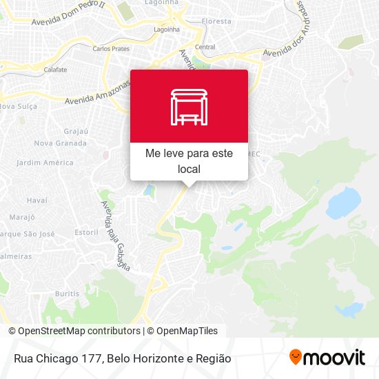 Rua Chicago 177 mapa