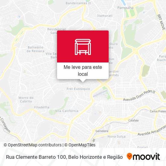 Rua Clemente Barreto 100 mapa