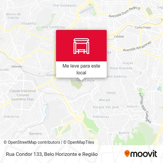 Rua Condor 133 mapa
