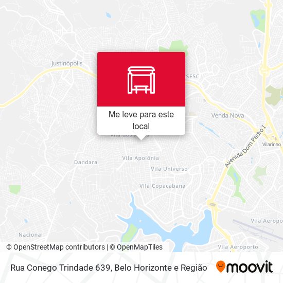 Rua Conego Trindade 639 mapa