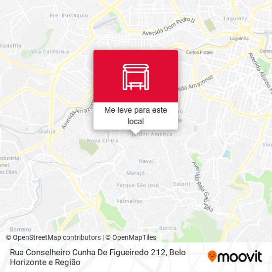 Rua Conselheiro Cunha De Figueiredo 212 mapa