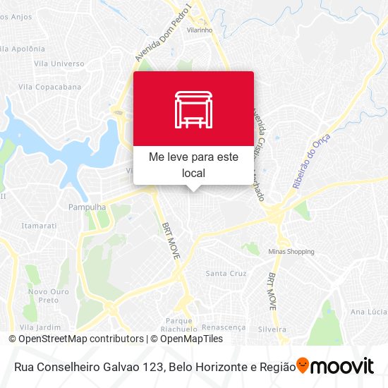 Rua Conselheiro Galvao 123 mapa