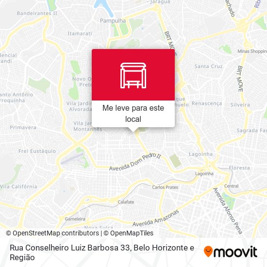 Rua Conselheiro Luiz Barbosa 33 mapa