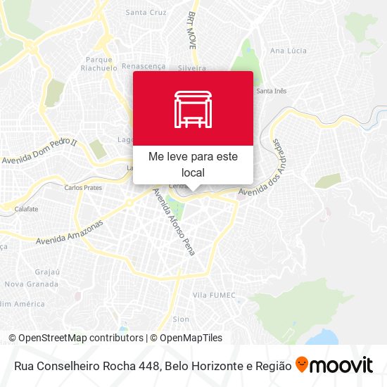 Rua Conselheiro Rocha 448 mapa