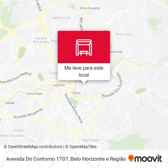Avenida Do Contorno 1707 mapa
