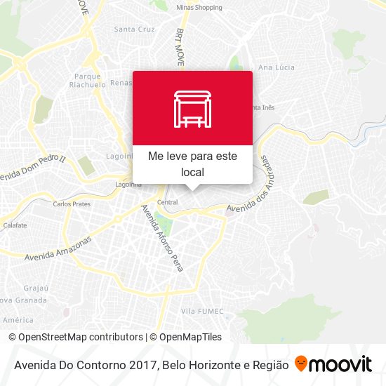 Avenida Do Contorno 2017 mapa