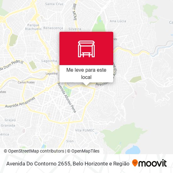 Avenida Do Contorno 2655 mapa