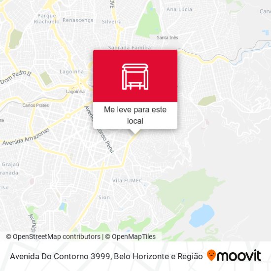 Avenida Do Contorno 3999 mapa
