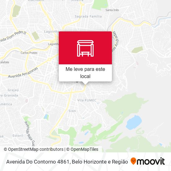 Avenida Do Contorno 4861 mapa