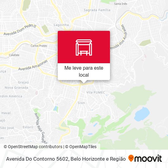 Avenida Do Contorno 5602 mapa