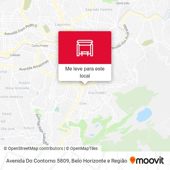 Avenida Do Contorno 5809 mapa