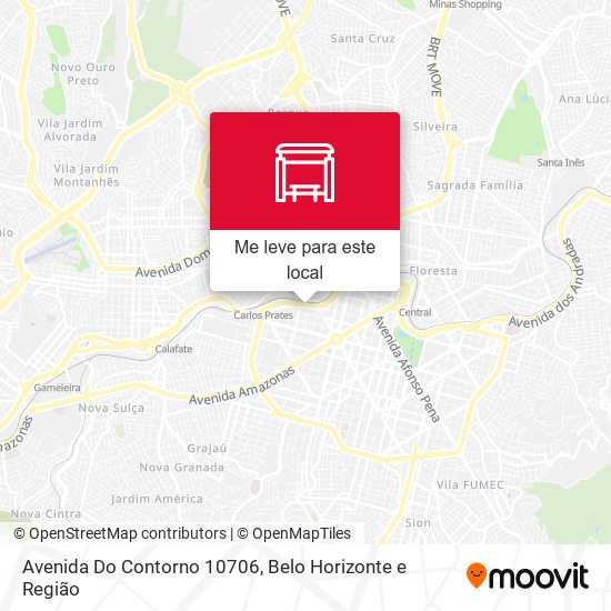 Avenida Do Contorno 10706 mapa