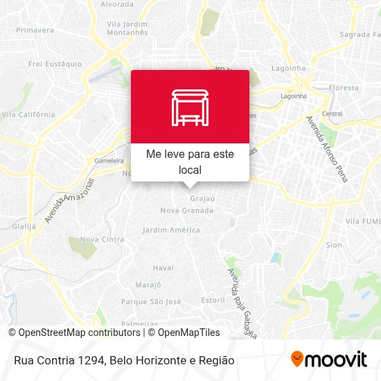 Rua Contria 1294 mapa