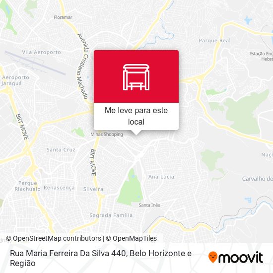Rua Maria Ferreira Da Silva 440 mapa