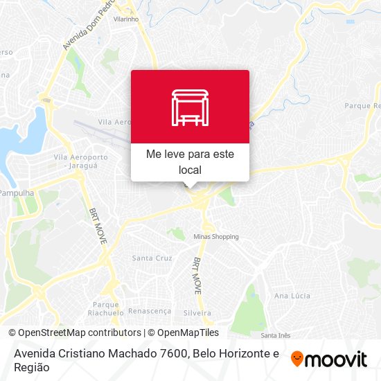Avenida Cristiano Machado 7600 mapa