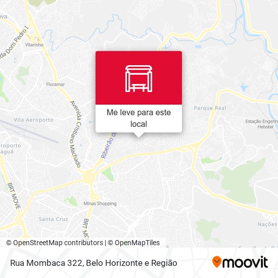 Rua Mombaca 322 mapa