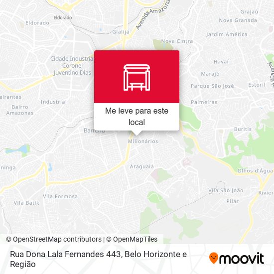 Rua Dona Lala Fernandes 443 mapa
