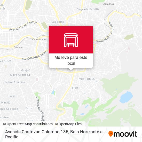 Avenida Cristovao Colombo 135 mapa