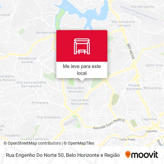 Rua Engenho Do Norte 50 mapa
