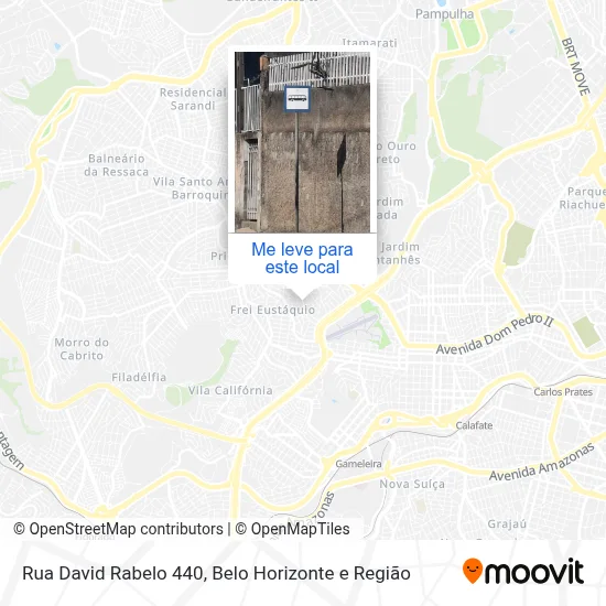 Rua David Rabelo 440 mapa