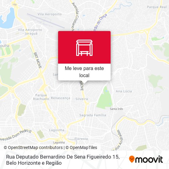 Rua Deputado Bernardino De Sena Figueiredo 15 mapa