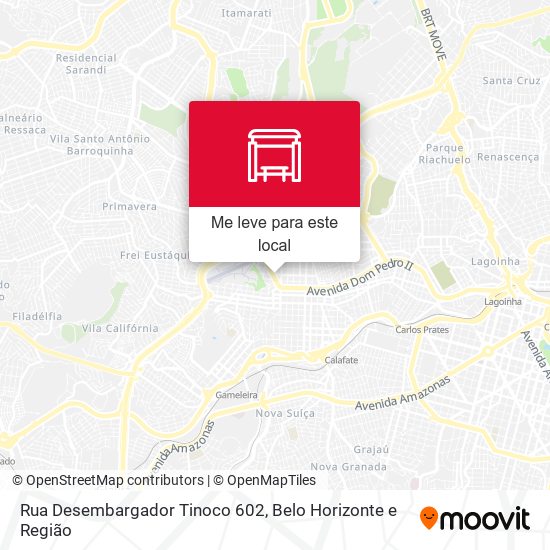 Rua Desembargador Tinoco 602 mapa