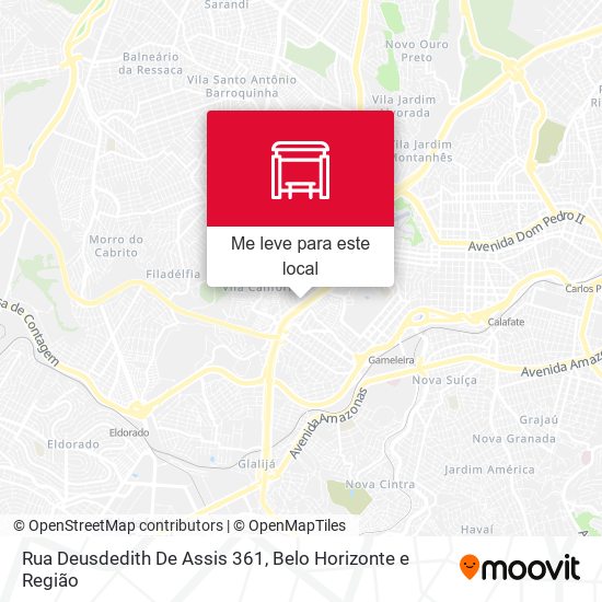 Rua Deusdedith De Assis 361 mapa