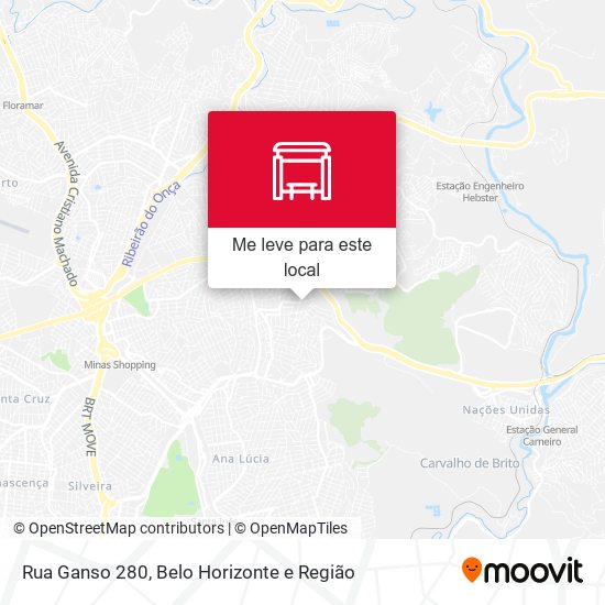 Rua Ganso 280 mapa