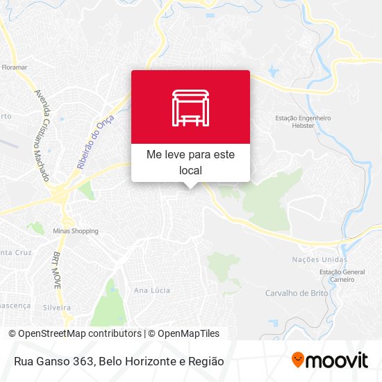 Rua Ganso 363 mapa