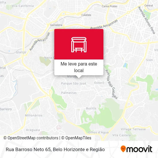 Rua Barroso Neto 65 mapa
