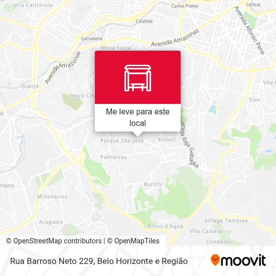 Rua Barroso Neto 229 mapa