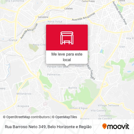 Rua Barroso Neto 349 mapa