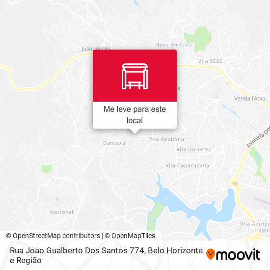 Rua Joao Gualberto Dos Santos 774 mapa