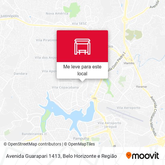 Avenida Guarapari 1413 mapa