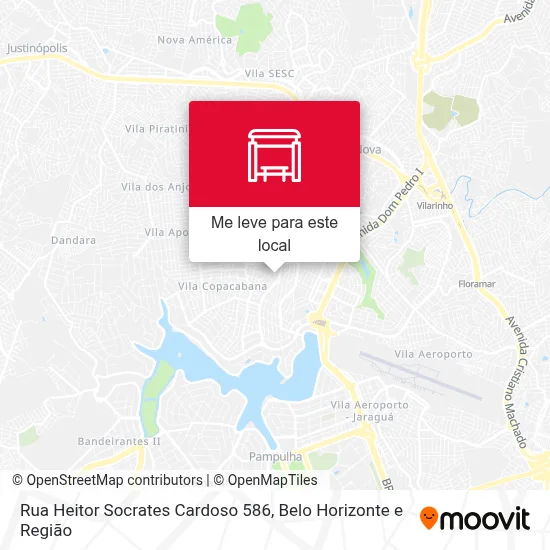 Rua Heitor Socrates Cardoso 586 mapa