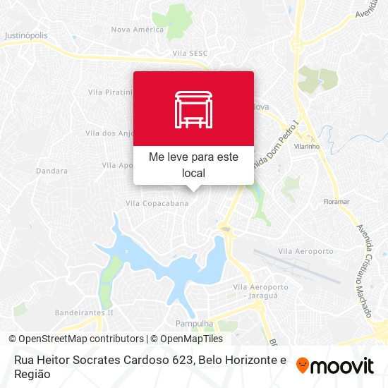 Rua Heitor Socrates Cardoso 623 mapa
