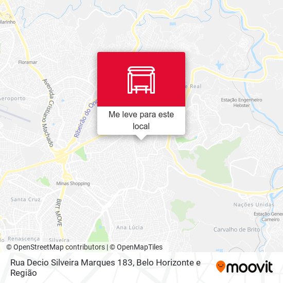 Rua Decio Silveira Marques 183 mapa
