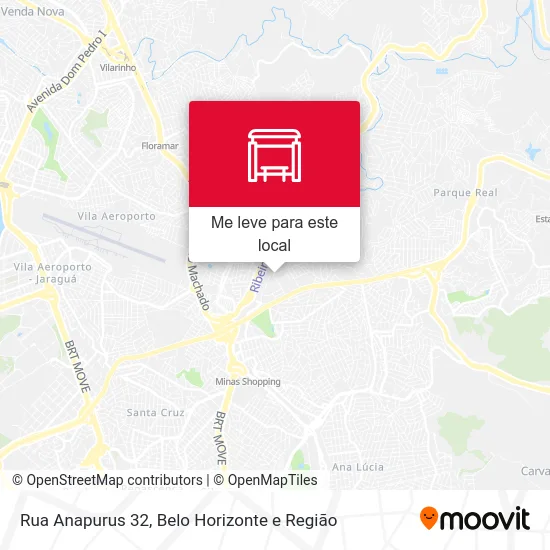 Rua Anapurus 32 mapa