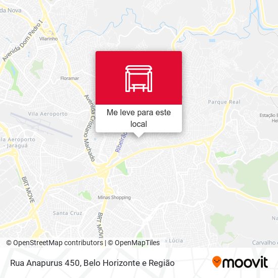 Rua Anapurus 450 mapa