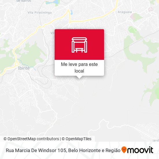 Rua Marcia De Windsor 105 mapa