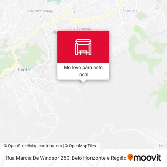Rua Marcia De Windsor 250 mapa