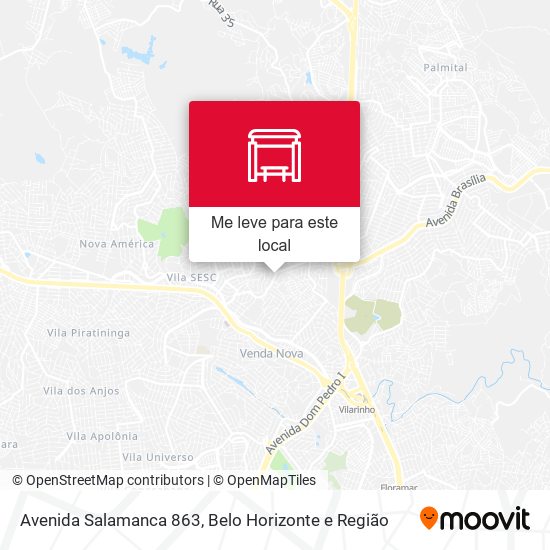 Avenida Salamanca 863 mapa
