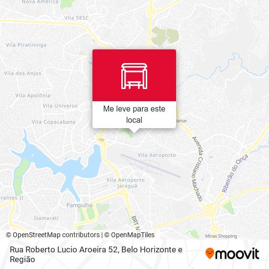 Rua Roberto Lucio Aroeira 52 mapa
