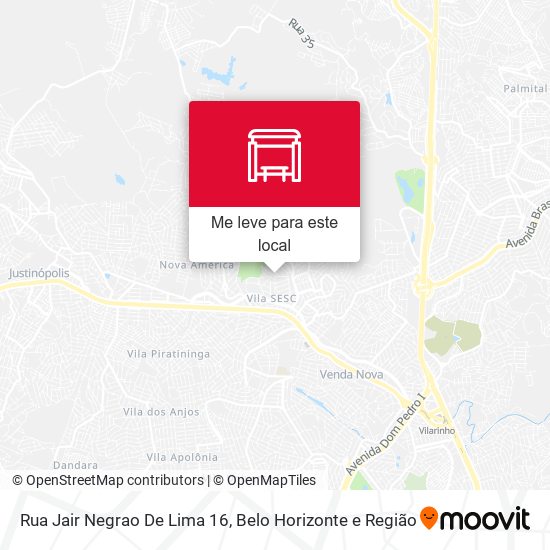 Rua Jair Negrao De Lima 16 mapa