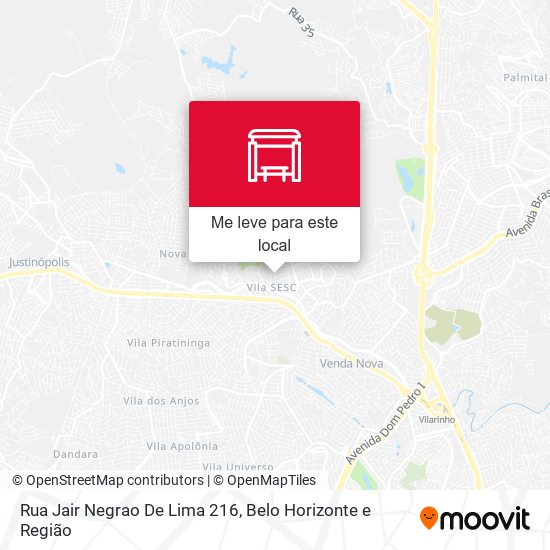 Rua Jair Negrao De Lima 216 mapa