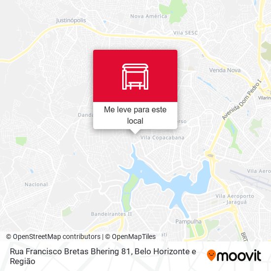 Rua Francisco Bretas Bhering 81 mapa