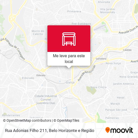 Rua Adonias Filho 211 mapa